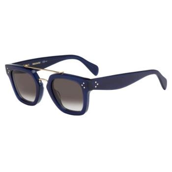 sonnenbrille celine cl 41077 s bridge blue|CELINE Acetate Bridge Sunglasses CL41077/S Blue.